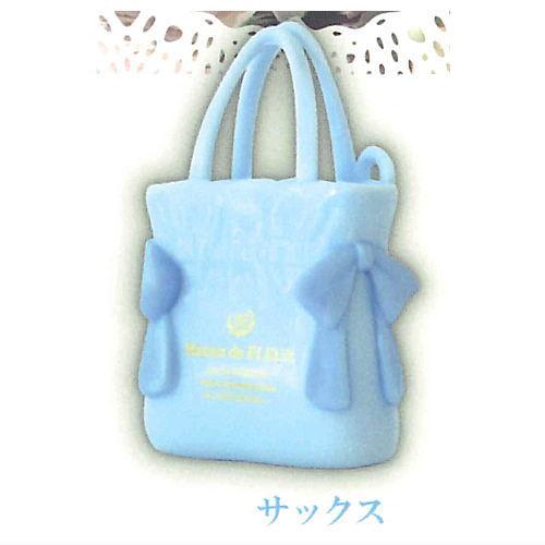 Maison de FLEUR ダブルリボンギャザートートバッグ ミニチュア