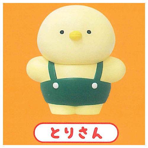 それゆけ！ちびころくらぶ ソフビマスコット [3.とりさん]【 ネコポス