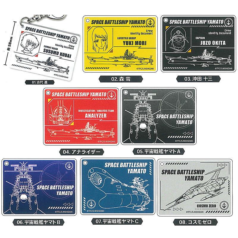 当時品 宇宙戦艦ヤマト グッズセット パンフレット ステッカー キーホルダーなど 新商品入荷情報】 『宇宙戦艦ヤマト アクリルキーホルダー