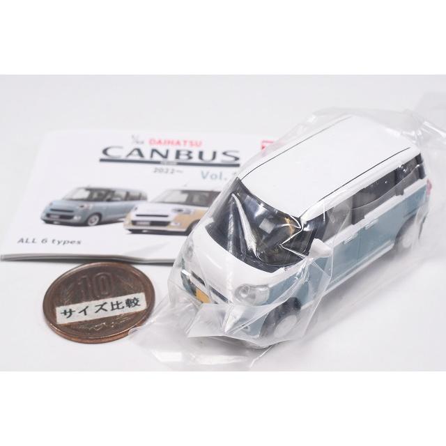 ムーヴキャンバス ミニカー レイクブルー ダイハツムーヴキャンバス ガチャ canbus ミニカー レイクブルー