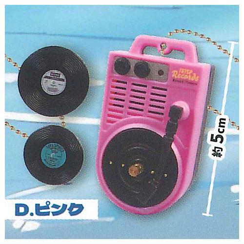ダブル録音再生!! ミニチュアレトロレコードプレイヤーマスコット [4