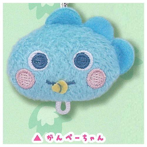 新・ざわざわ森のがんこちゃん ぬいぐるみチャーム [2.がんぺーちゃん