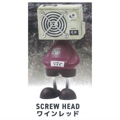 FAKETOY スクリューヘッド FAKETOY スクリューヘッド マスコットフィギュア [1.SCREW HEAD ワイン