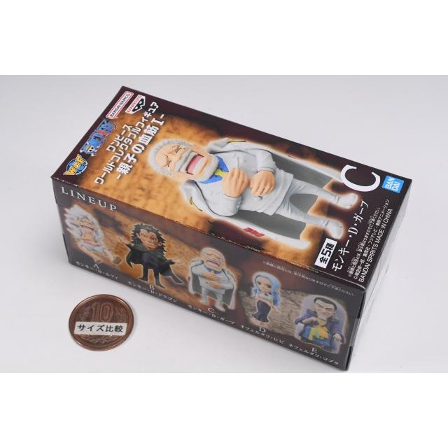 ガープ ロー エース 黒ひげ ティーチ 親子の血筋 ワーコレ フィギュア ガープ ロー エース 黒ひげ ティーチ 親子の血筋 ワーコレ