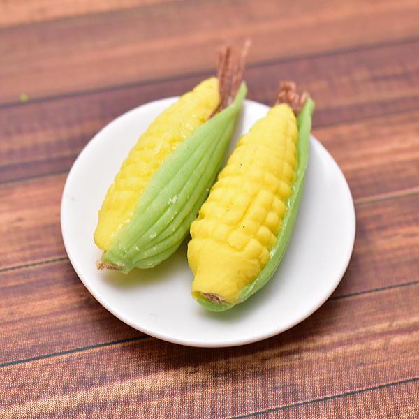 た*や様 トウモロコシのコ　ミニset ミニチュアフード 野菜シリーズ とうもろこし 2個セット [SMLVEG17