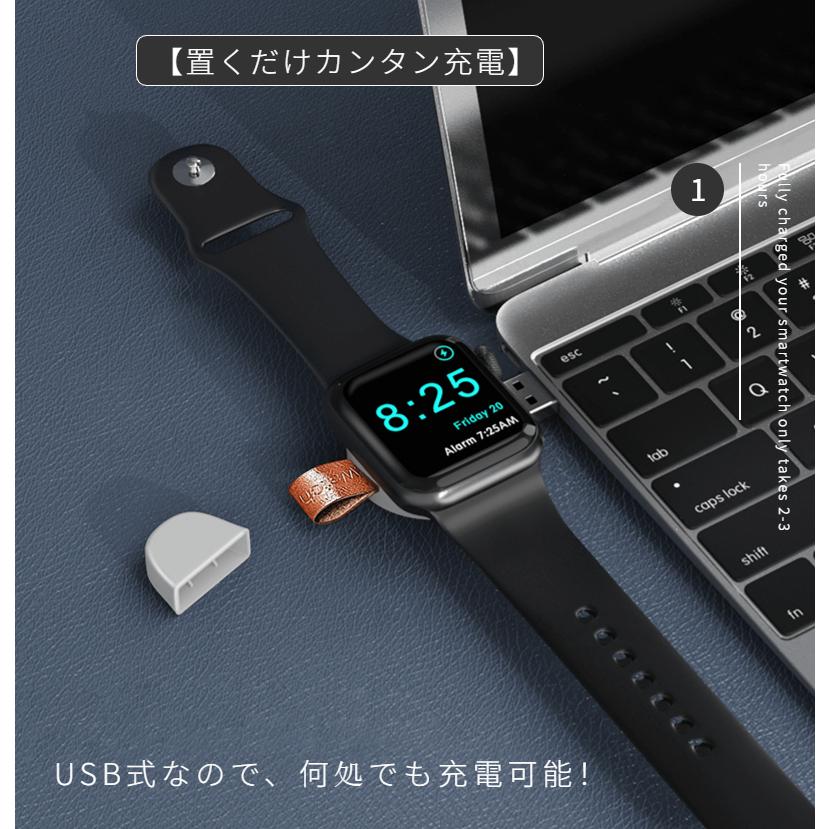 Apple Watch Series 11用ワイヤレス充電器Watch SE 3 Ultra 10 9 8 7 6 