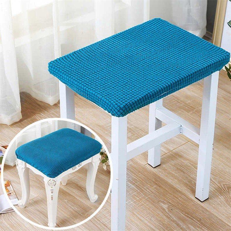 スツール 替カバー スツールカバー ダイニングスツールカバー 長方形 オットマンカバー