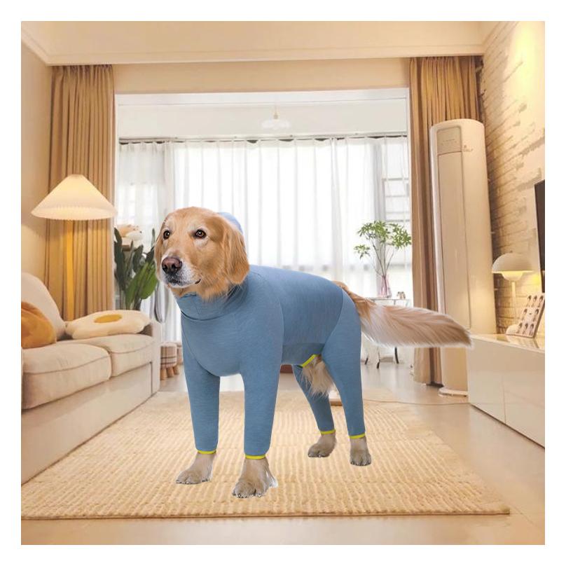 中/大型犬用術後ウェア イヌ術後服 術後着 前後足 腹部の傷口保護 傷