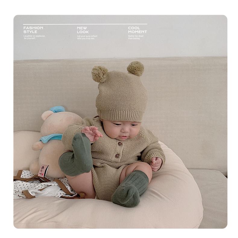 tinycottons クマ柄ニットロンパース 24M TINYCOTTONS 公式ストア