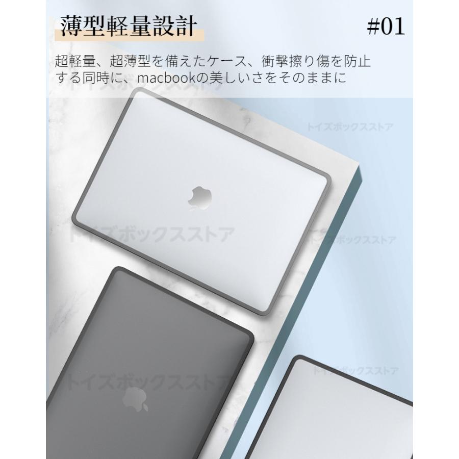 最新設計 2025 Apple MacBook Air 13.6 15.3インチ保護ケース Pro 13