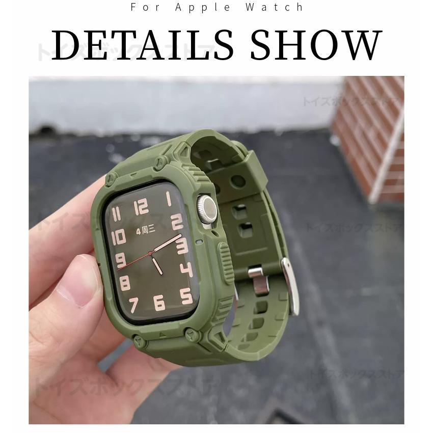 Apple Watch Ultra 2 49mm ソフトバンド 一体型ベルト クリア