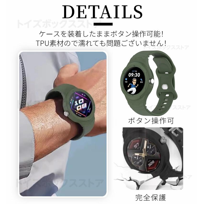 Google Pixel Watch 2 用一体型ベルトバンド ソフトバンド 一体型 