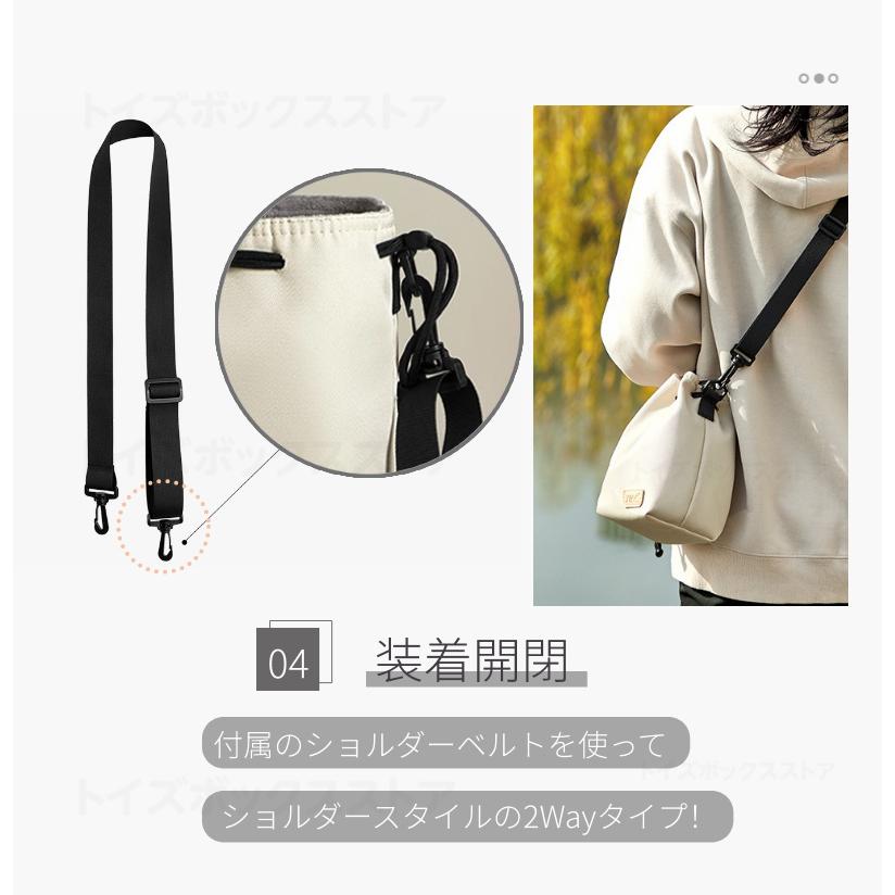 ショルダーカメラポーチ 一眼レフ ミラーレス カメラ収納バッグ