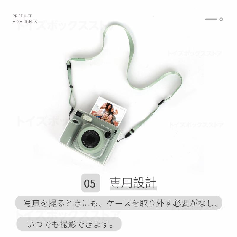 富士FUJIFILM instax WIDE EVO用クリアケースinstax 400用保護ケース