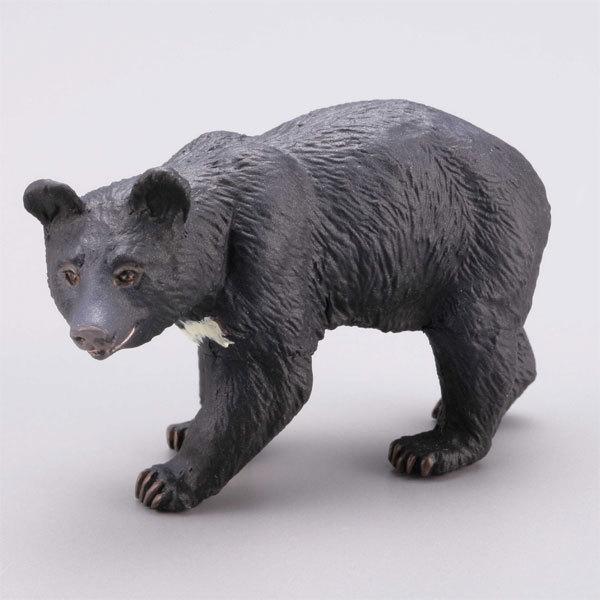 165円 海外最新 カプセルqミュージアム 日本の動物コレクション8 日本アルプス 雷鳥が棲む岳 ツキノワグマ