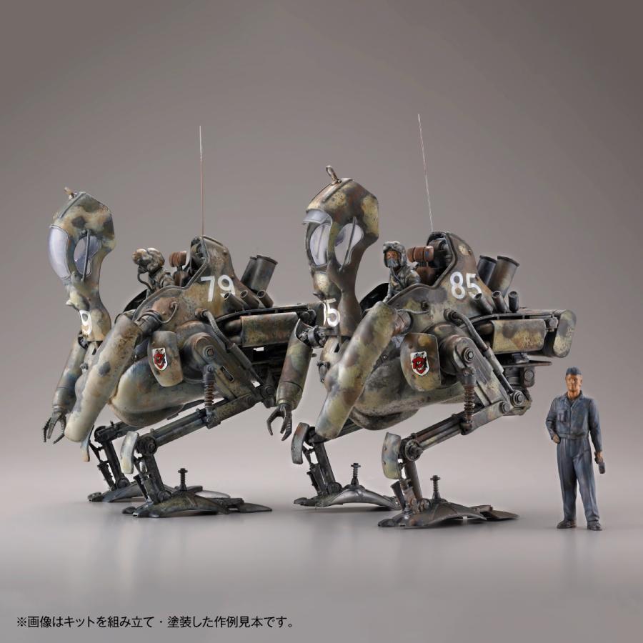 海洋堂 ARTPLA マシーネンクリーガー カングール(2機セット)&整備兵
