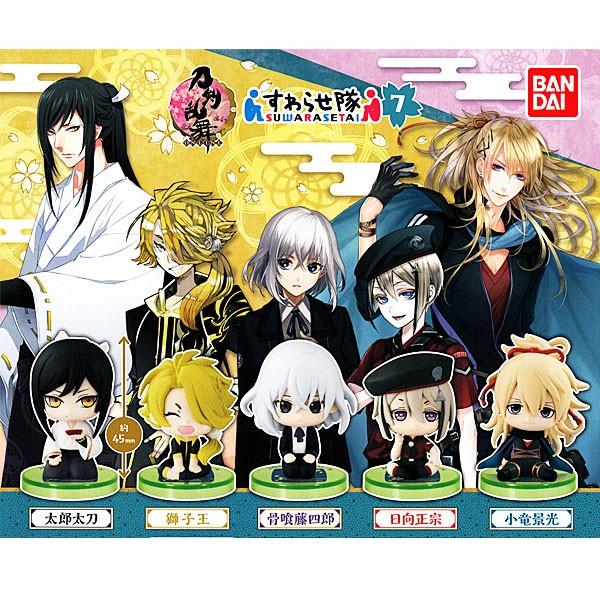 BANDAI（バンダイ） 刀剣乱舞 ONLINE すわらせ隊7 全5種セット : トイ