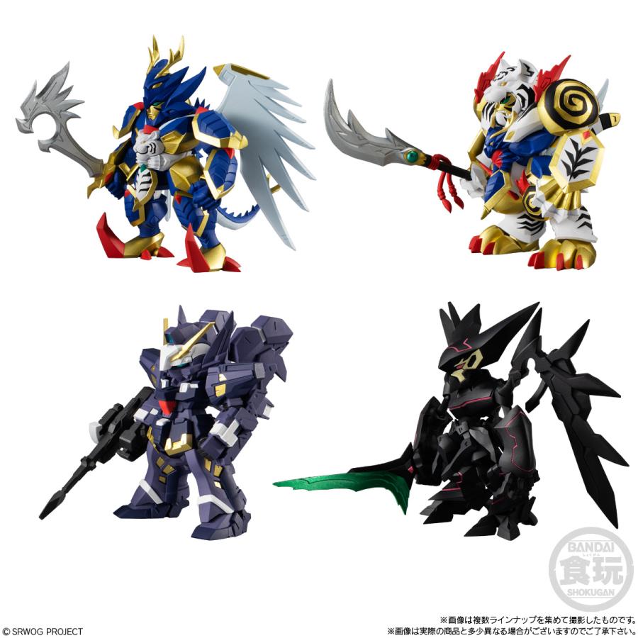 スーパーロボット大戦 ORIGINAL GENERATION フィギュアセット BANDAI スーパーロボット大戦OG ORIGINAL COLLECTION 03 4個入り