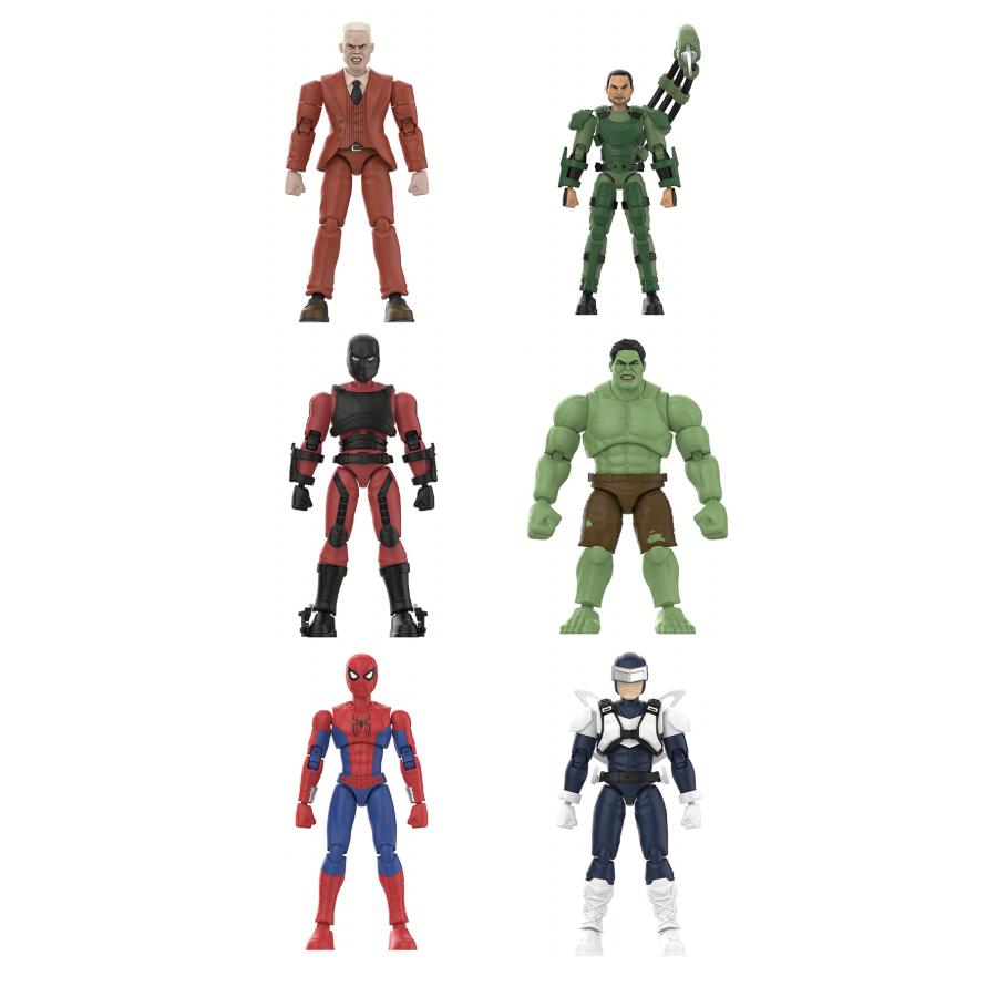 EOF-183 BLOKEES MARVEL HERO 01 6個 プラモデル Blokees MARVEL Heroes マーベルヒーローズ CCL01 プラスチックモデル