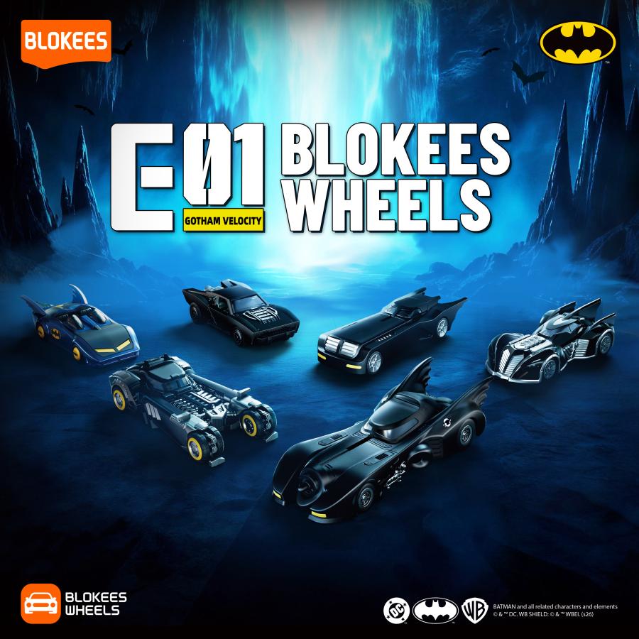 ブロッキーズ WHEELS バットマン E01 ゴッサム・ドリフト ブロッキーズ WHEELS バットマン E01 ゴッサム・ドリフト Blokees