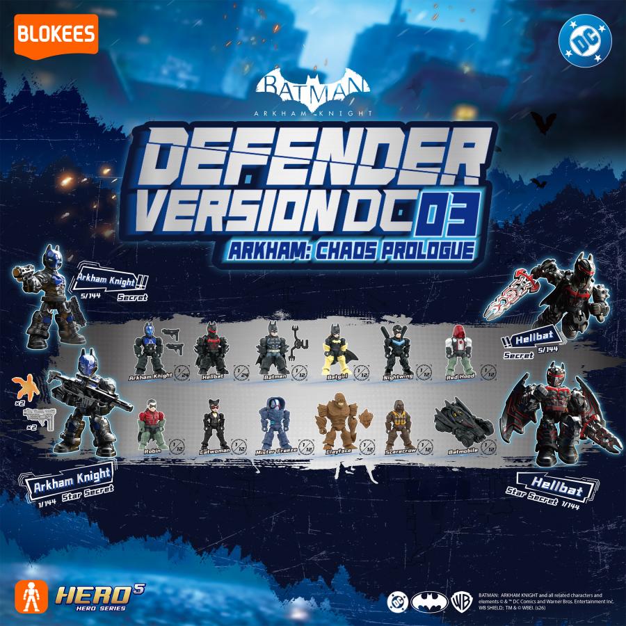 Blokees DC DV03-アーカム:カオス・プロローグ 12個入りBOX : トイ