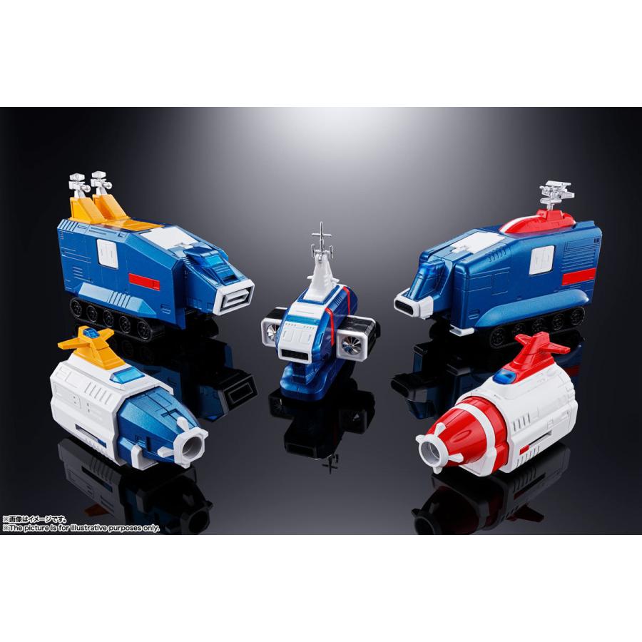 超合金魂 機甲艦隊ダイラガーXV　新品 超合金魂で遂に15体合体！ 「機甲艦隊ダイラガーXV」が超合金魂