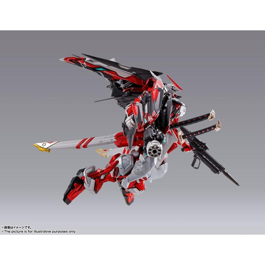 ガンダムアストレイレッドフレーム改(オルタナティブストライクver.)セット BANDAI METAL BUILD ガンダムアストレイ レッドフレーム改