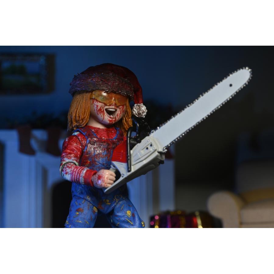 NECA ネカ Chucky TVシリーズ チャッキー アルティメット アクションフィギュア ホリデー ver. 2024年10月以降発売予定｜toyshopside3｜14