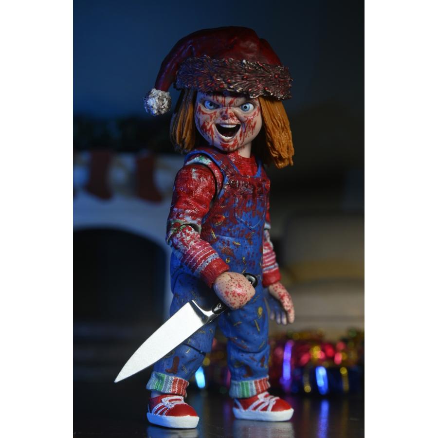 NECA ネカ Chucky TVシリーズ チャッキー アルティメット アクションフィギュア ホリデー ver. 2024年10月以降発売予定｜toyshopside3｜15