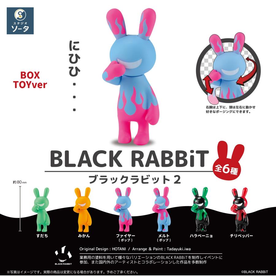 BLACK RABBiT2 6個入りBOX : トイショップ サイドスリー - 通販