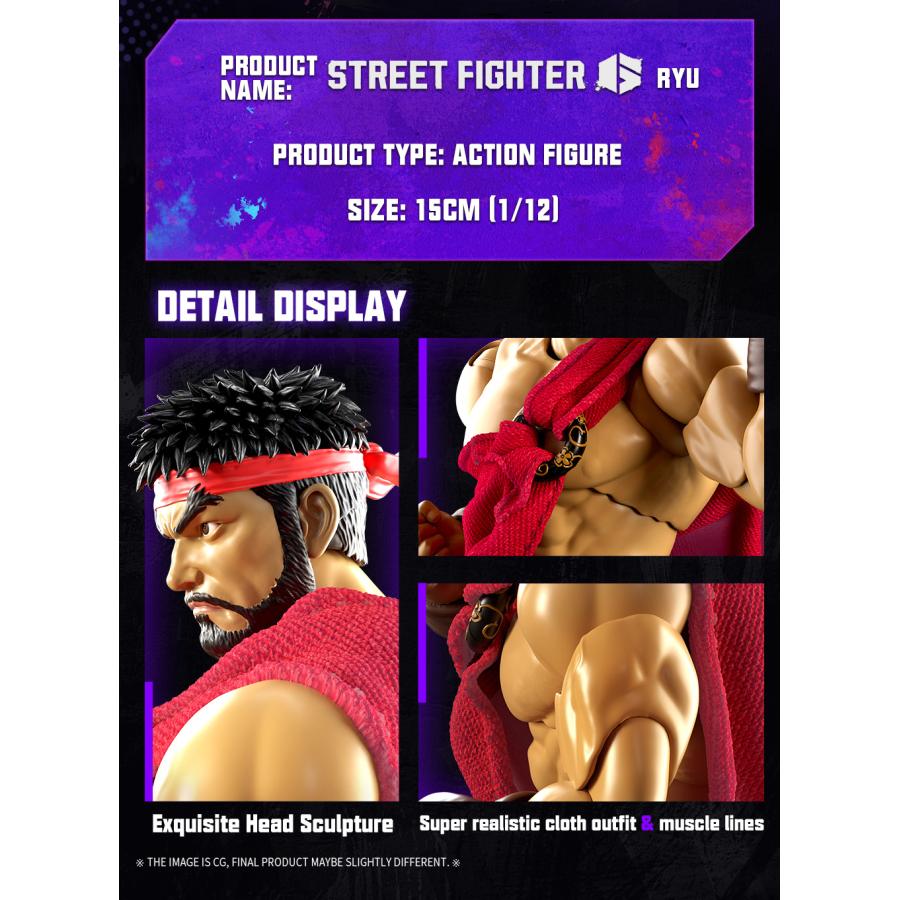 52TOYS FigLite ストリートファイター6 リュウ 2026年8月発売予定 予約