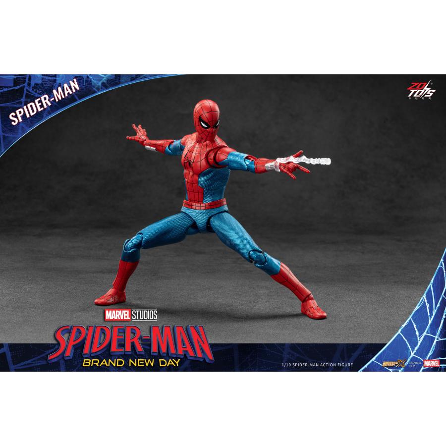 ぽ*う様 ZDTOYS スパイダーマン(ブランニュー・デイ) (7インチ Xシリ MARVEL（マーベル） ZD TOYS スパイダーマン(ブランニュー・デイ) (7