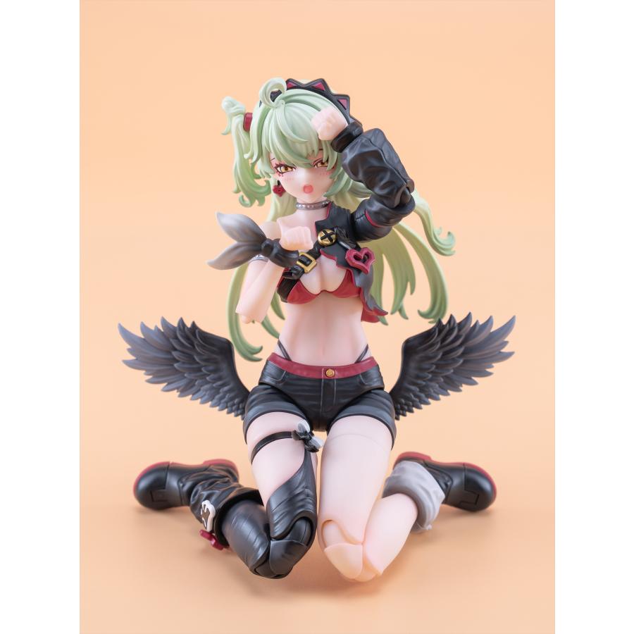 次元具象(EXSSRION) 魔音天使 星川ネコ 1/12スケール可動フィギュア(緑