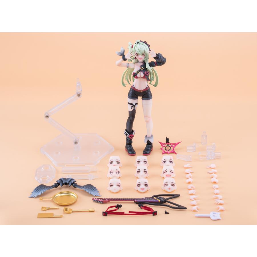 次元具象(EXSSRION) 魔音天使 星川ネコ 1/12スケール可動フィギュア(緑