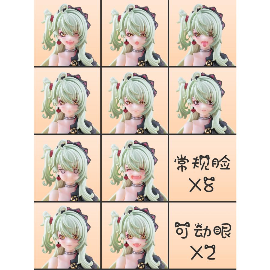 次元具象(EXSSRION) 魔音天使 星川ネコ 1/12スケール可動フィギュア(緑