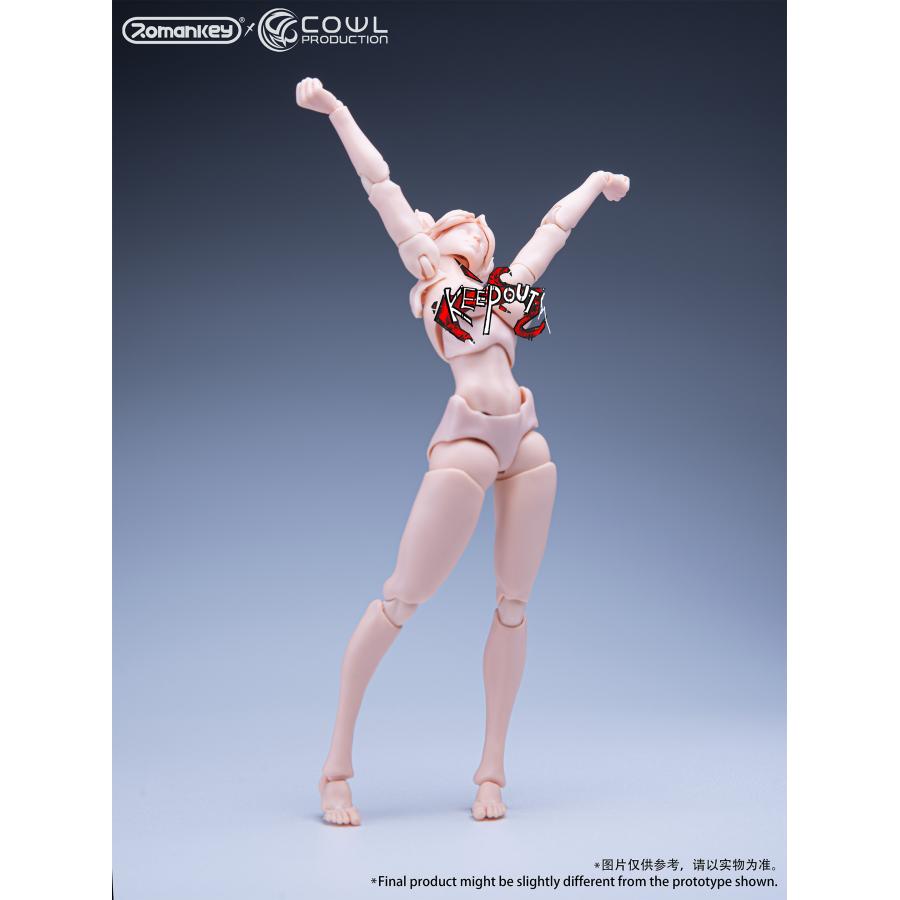 Romankey×COWL 1/12スケール 超可動女性素体 2026年1月再販予定