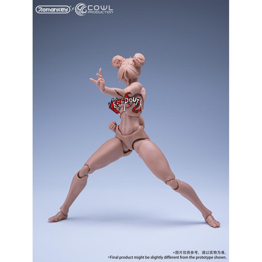 Romankey×COWL 1/12スケール 超可動女性素体 2026年1月再販予定 予約