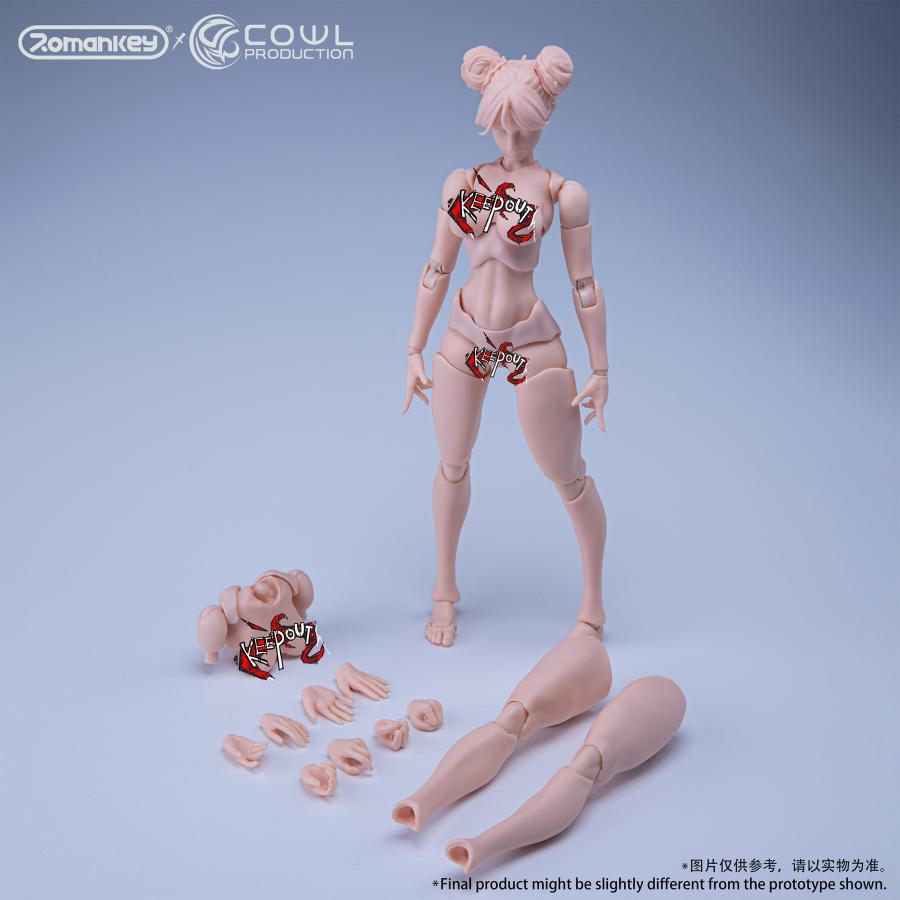 Romankey×COWL 1/12スケール 超可動女性素体 2026年1月再販予定 予約