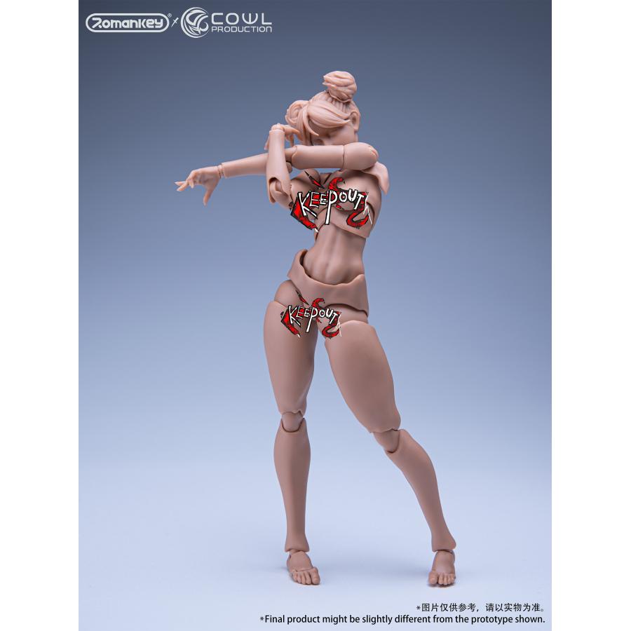 Romankey×COWL 1/12スケール 超可動女性素体 2026年1月再販予定 予約
