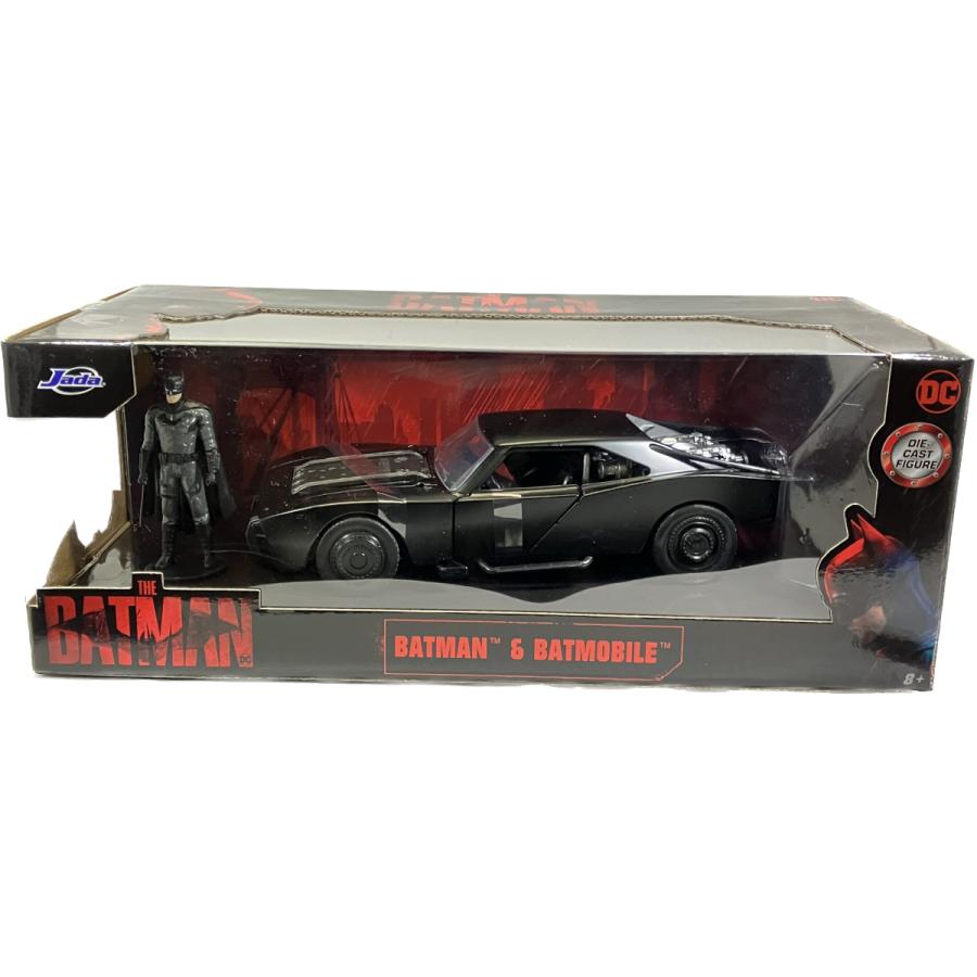BATMOBILE バットマン フィギュア付き Jada バットモービル バットマンフィギュア付き 1/24 ミニカー ザ