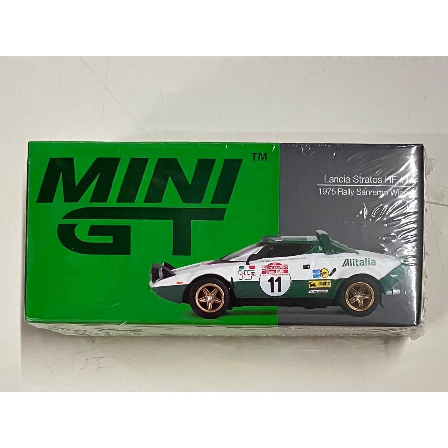 MINI GT 1/64 ランチア ストラトス HF ラリー・サンレモ 1975 優勝車
