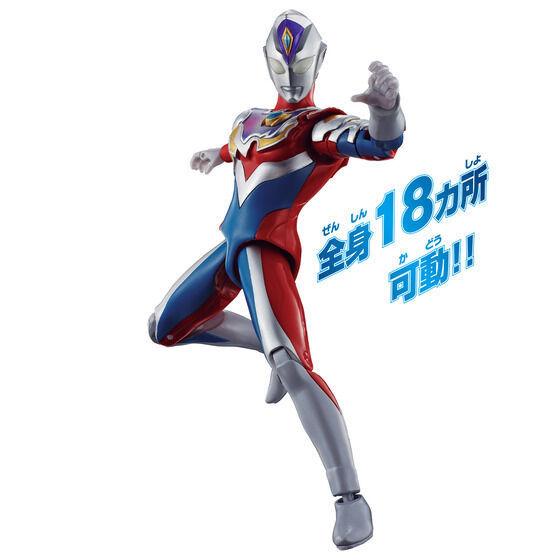 ウルトラアクションフィギュア ウルトラマンデッカー フラッシュタイプ　[バンダイ]｜toyskameta｜04