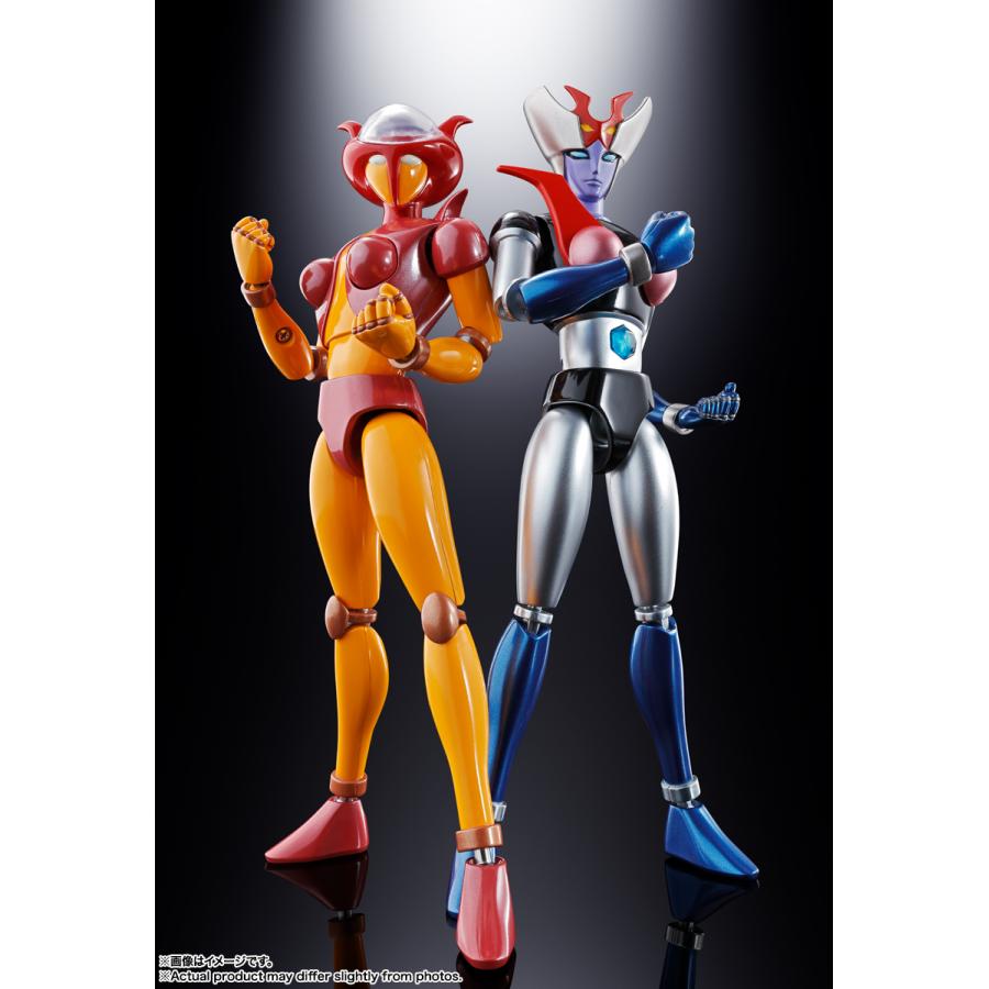 BANDAI 超合金魂 GX-08R アフロダイA vs GX-09R ミネルバX [バンダイ 