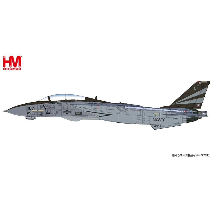 1/72 F-14A トムキャット 第154戦闘飛行隊　”オペレーション・イラク・フリーダム　2003” (HA5234)　[ホビーマスター]｜toyskameta