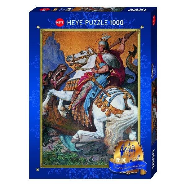 HEYE PUZZLE  29733 1000ピース　St. George（セントジョージ） : Inside Neuschwanstein　 [ヘイパズル]｜toyskameta