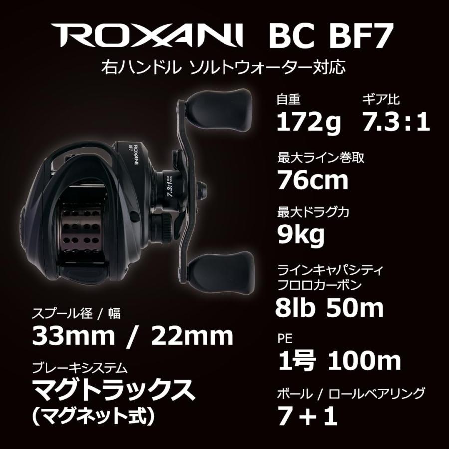 AbuGarcia (アブガルシア) Roxani BC BF7 ロキサーニ 24年モデル 右