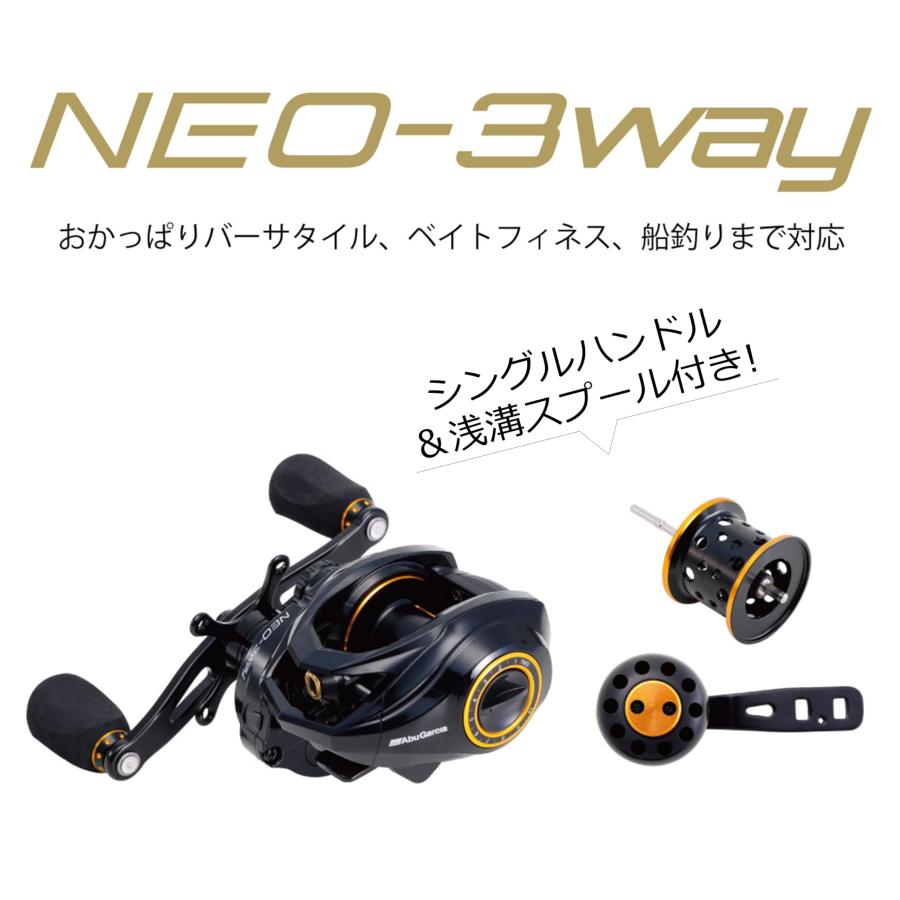 アブガルシア プロマックス3 ギア比7 左巻き BFスプール付 【公式通販】