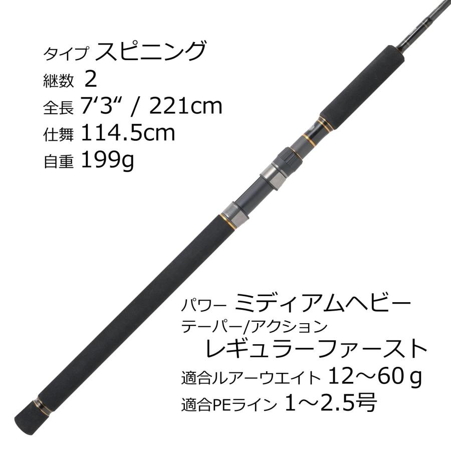 美品❗️アブガルシア　オーシャンフィールド　OFWS-732ＭＨ AbuGarcia (アブガルシア) オーシャンフィールド サワラキャスティング