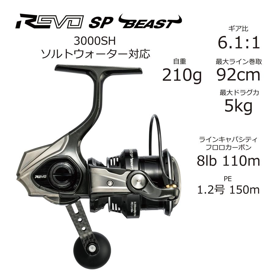 AbuGarcia (アブガルシア) Revo SP Beast 3000SH レボビースト
