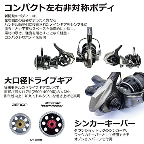 スピニングリール レボ SP ビースト 4000SH : ワールドプラス1号店
